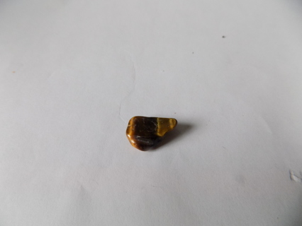 Tigers Eye Gemstone 1/2 inch triangle shape