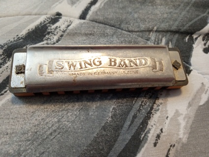 1940-1944 Vintage Swing Band Harmonica - Made in Germany 