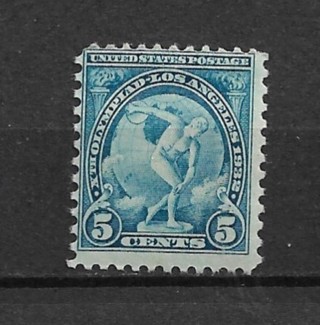 1932 Sc719 5¢ summer Olympics, Los Angeles MH