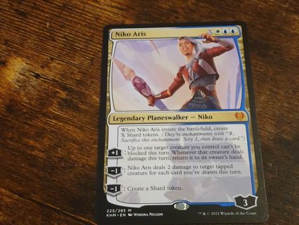 Magic the gathering mtg Niko Aris Mythic Rare Kaldheim