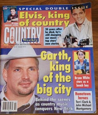 9 x 11" Country Weekly 1997 Special Double Issue Magazine!