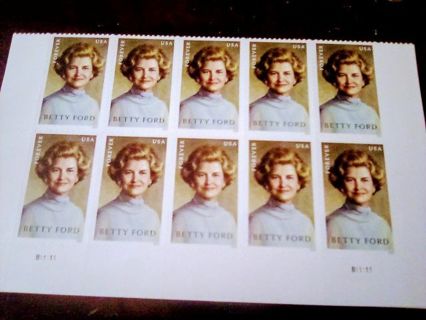 10 -BETTY FORD FOREVER US POSTAGE STAMPS