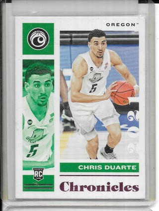 Chris Duarte 2021-22 Chronicles Draft Donruss Pink #18