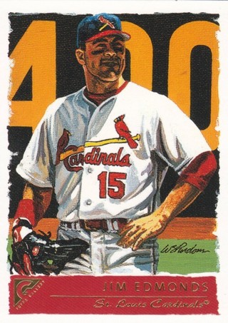 Jim Edmonds 2001 Topps Gallery St. Louis Cardinals