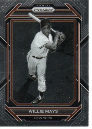 2023 Panini Prizm Willie Mays New York