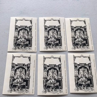 6 New Reading Book Plates, free mail