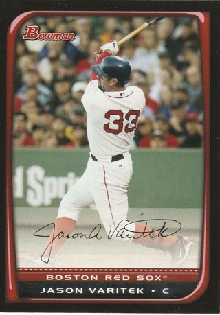 Jason Varitek 2008 Bowman #83 BASEBALL Card