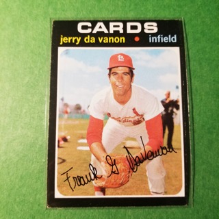 1971 Topps Vintage Baseball Card # 32 - JERRY DA VANON - CARDINALS - EXMT/NRMT+