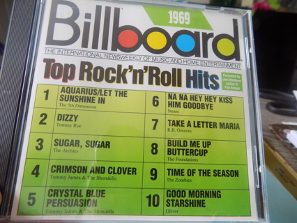 1969 Billboard Top Rock and roll hits  CD