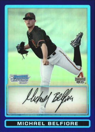 2009 Bowman Chrome Draft Prospects #BDPP7 Michael Belfiore 