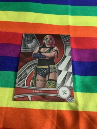 WWE 2022 Panini Chronicles Spectra Collectible Wrestling Card #399 Asuka 