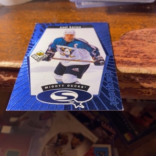 1999 upper deck choice starquesr Paul kariya hockey card 