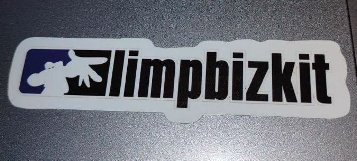 Limp Bizkit band laptop computer toolbox hard hat sticker