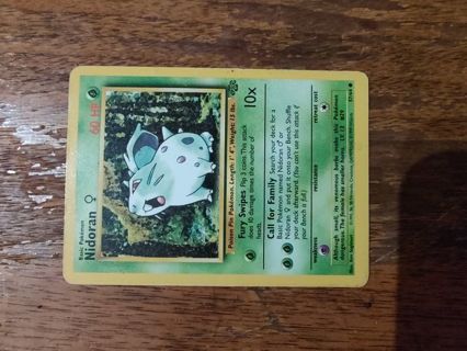Pokemon Jungle Set Nidoran 57/64 #5