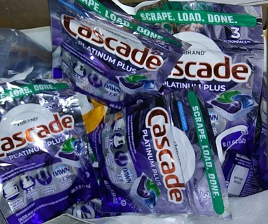 30 Cascade Platinum dishwasher tabs