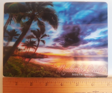 Holographic Hawaii Postcard
