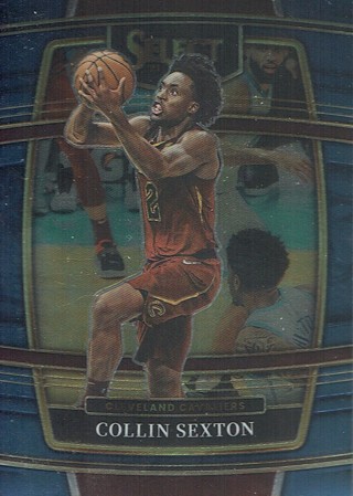 Panini 2021-22 Select Basketball Collectible Card #71 Collin Sexton