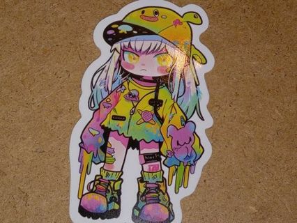 Cartoon one new nice vinyl lab top sticker no refunds regular mail high quality!