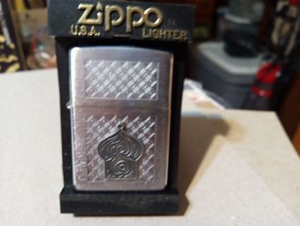 ZIPPO CAMEL LIGHTER.. FACTORY SEALED..IN STAND UP CASE..