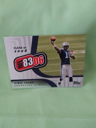 Football Trading Card Vince Young