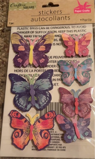 Butterfly stickers