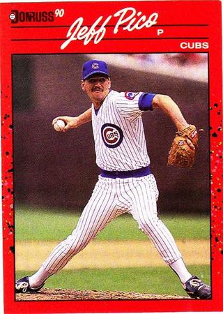 Jeff Pico 1990 Donruss Chicago Cubs