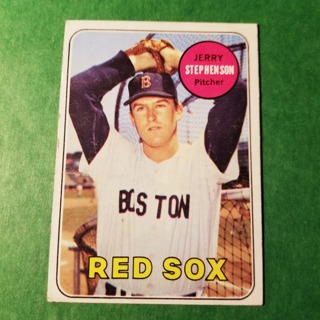  1969 - TOPPS BASEBALL CARD  NO. 172 - JERRY STEPHENSON - RED SOX