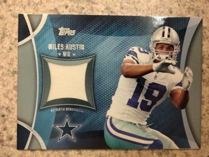 2013 miles Austin jersey card