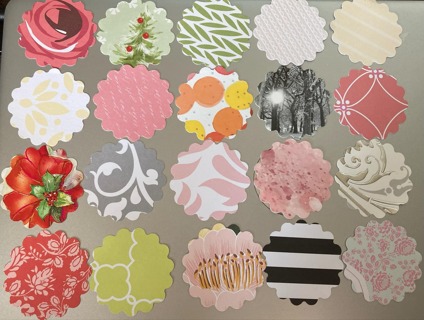 Paper Craft Embellishments (Mixed Patterns)