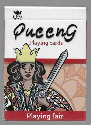 NEW Queeng DECK of DIVERSITY PLAYING CARDS Play ANY Game With These
