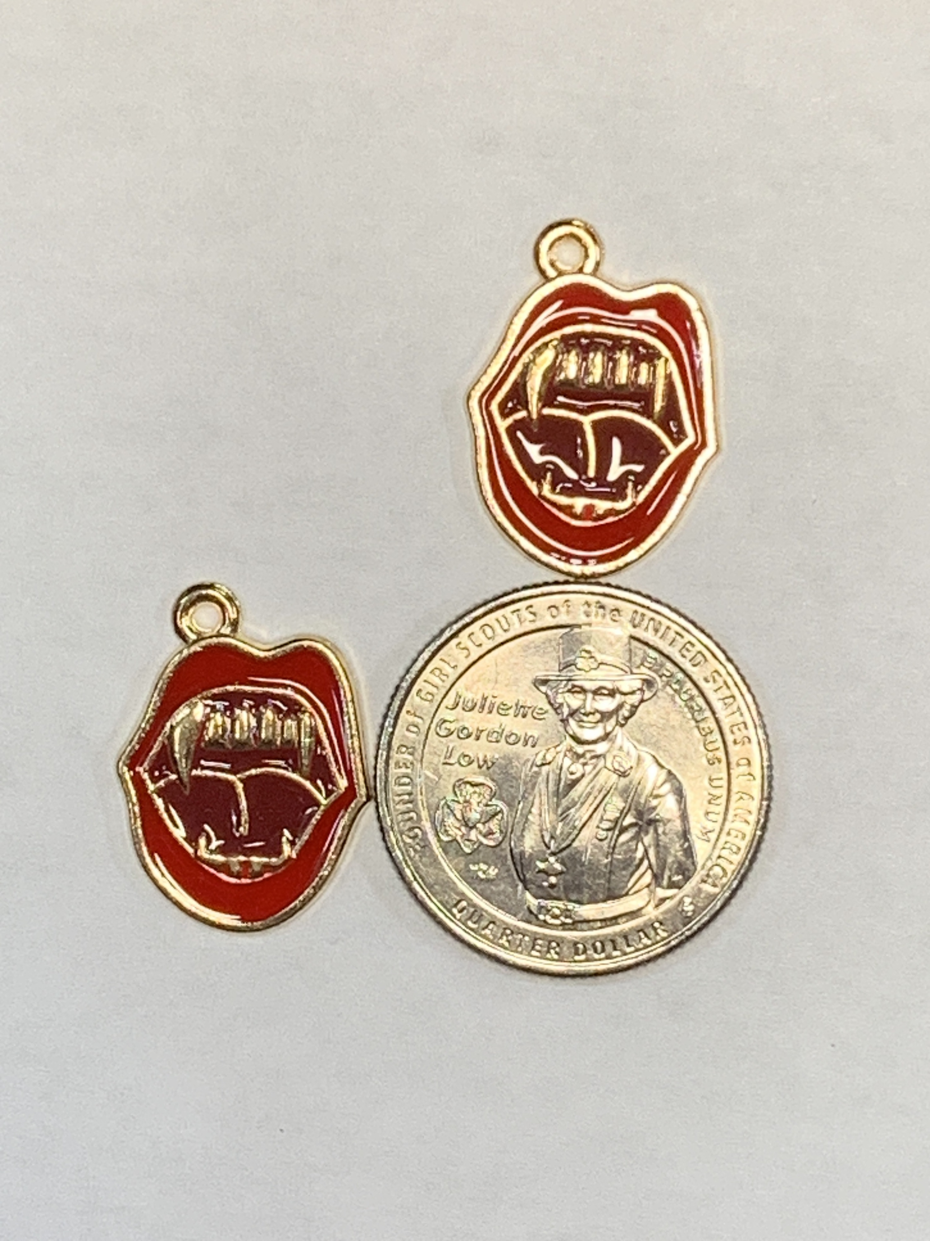 Free: HALLOWEEN CHARMS~#50~SET OF 2 CHARMS~FREE SHIPPING!