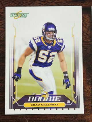 2006 Score Football trading card.