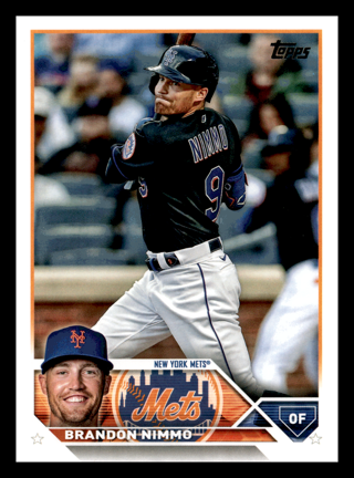 2023 Topps Series 2 Brandon Nimmo #614