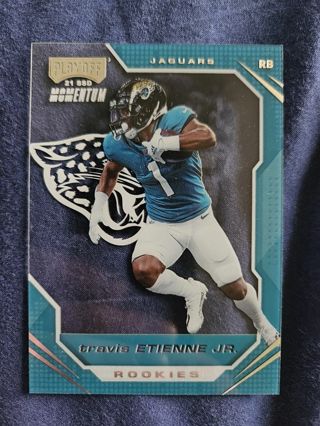 2021 Panini Chronicles Playoff Momentum Rookies Travis Etienne Jr.