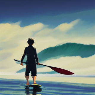 Listia Digital Collectible: Paddle Boarding