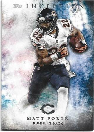 2015 TOPPS INCEPTION MATT FORTE CARD