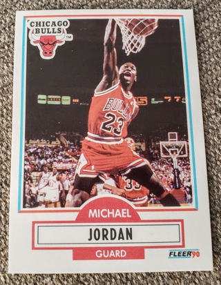 1990-91 Michael Jordan #26 Fleer Bulls