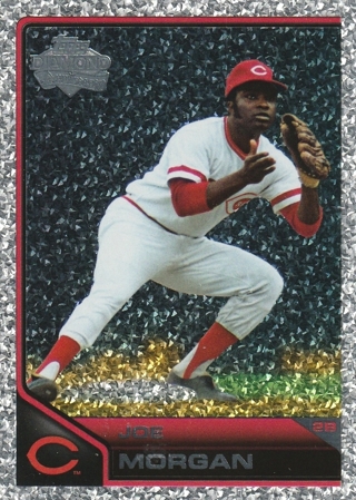 2011 Topps Lineage Platinum Diamond Anniversary Joe Morgan #64 HOF