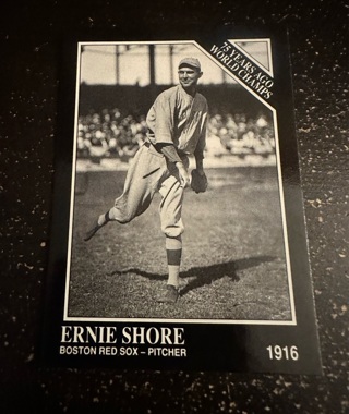 Ernie shore 