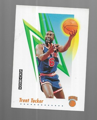 1991 SKYBOX TRENT TUCKER #195