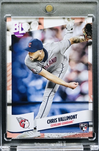 Chris Vallimont RC - 2024 Topps Big League #98 - Cleveland Guardians [AA177]