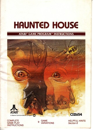 Atari 2600, Huanted House Manual only 1981