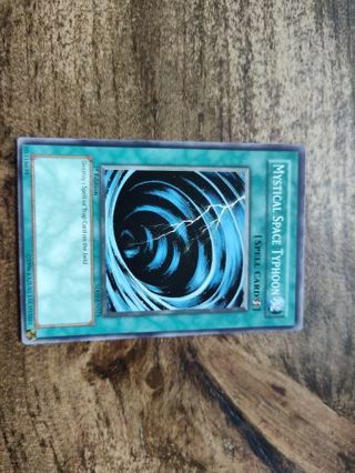 Yu-Gi-Oh Card Mystical Space Typhoon 1st Edition NM
