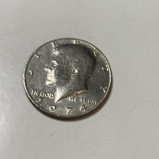 1974 Half Dollar 50c Coin