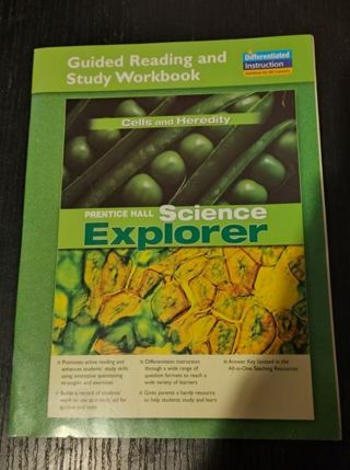 Unused Book Science Explorer Cells and Heredity