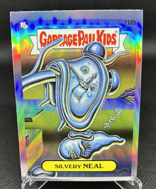 2022 Garbage Pail Kids Chrome OS5 Refractor Silvery NEAL #214b 