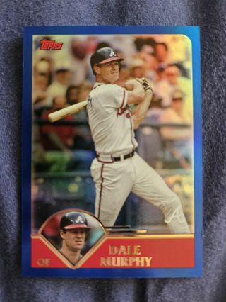 2023 Topps Archives Rainbow Dale Murphy