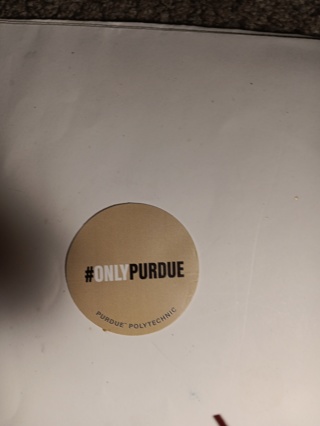 # Only Purdue Sticker