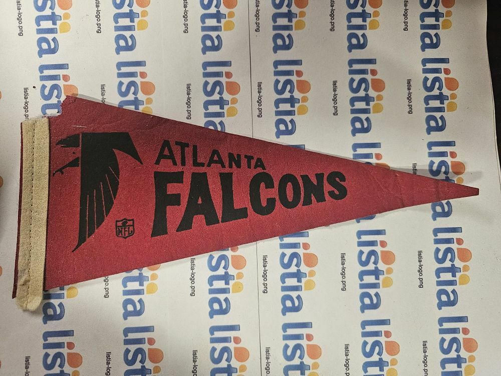 FREE: Atlanta Falcons 4" X 9" Pennant