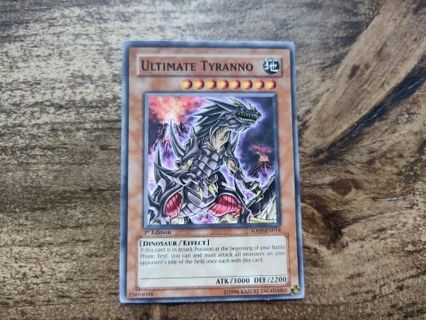 Yu-Gi-Oh Card Ultimate Tyranno 1st Edition NM